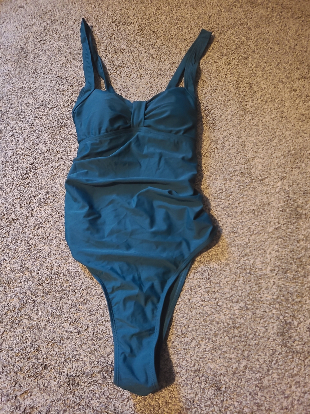 Cupshe Teal One-Piece Swimsuit